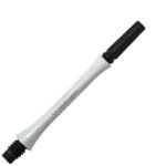 Fit Flight Carbon Slim Locked Dart Shafts - Medium #5 (31.0mm) White