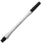Fit Flight Carbon Slim Locked Dart Shafts - Long #7 (38.5mm) White