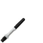 Fit Flight Carbon Slim Spinning Dart Shafts - Super X-Short #1 (13.0mm) White
