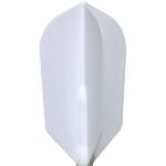 Fit Flight Air Dart Flights - Slim White