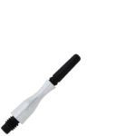 Fit Flight Carbon Hybrid Spinning Dart Shafts - X-Short #2 (18.0mm) White