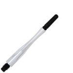 Fit Flight Carbon Hybrid Spinning Dart Shafts - Medium #5 (31.0mm) White