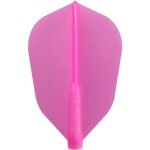Fit Flight Dart Flights - Super Shape Hot Pink Double Pack