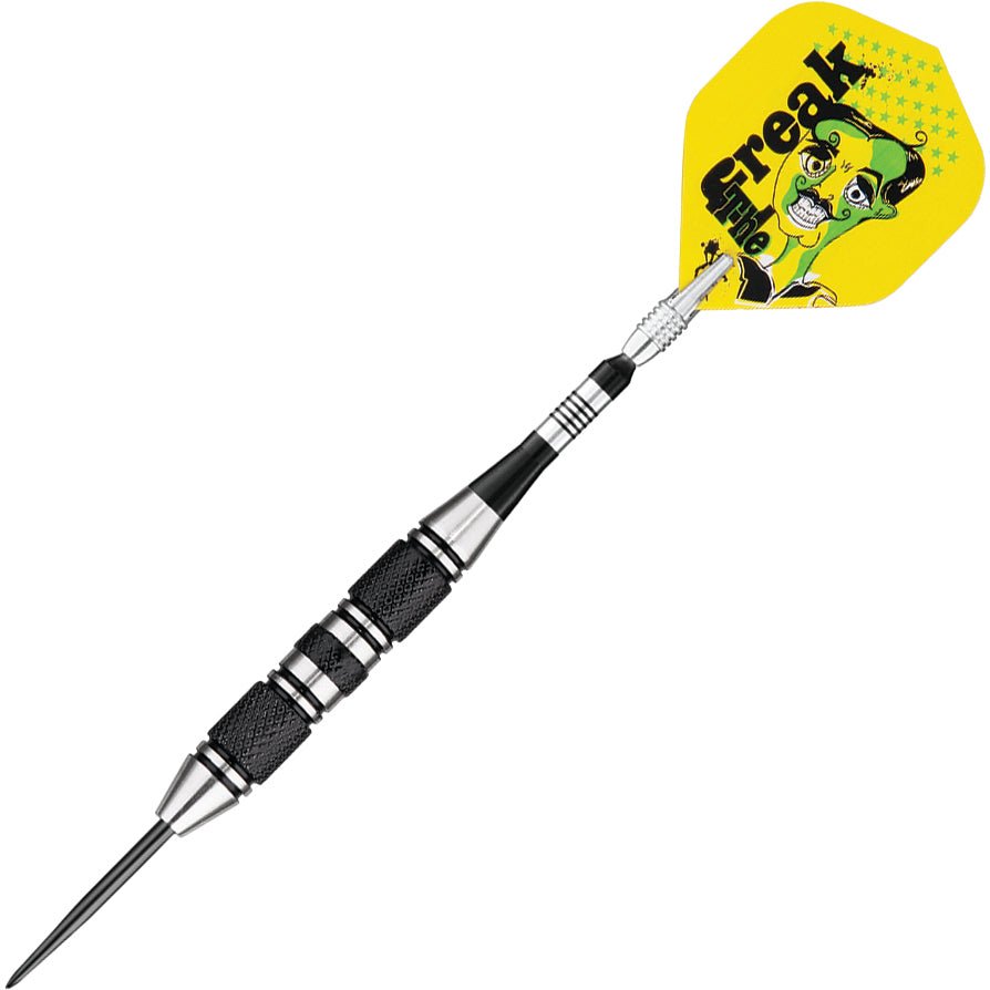 g22-1703.jpg GLD The Freak Nickel Silver Steel Tip Darts - 22gm - Image 1