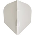 L-Style EZ Dart Flights - L3 / Shape White