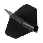 Robson Plus Dart Flights - Standard Black - Image 2