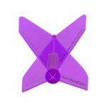 Robson Plus Dart Flights - Standard Purple - Image 3