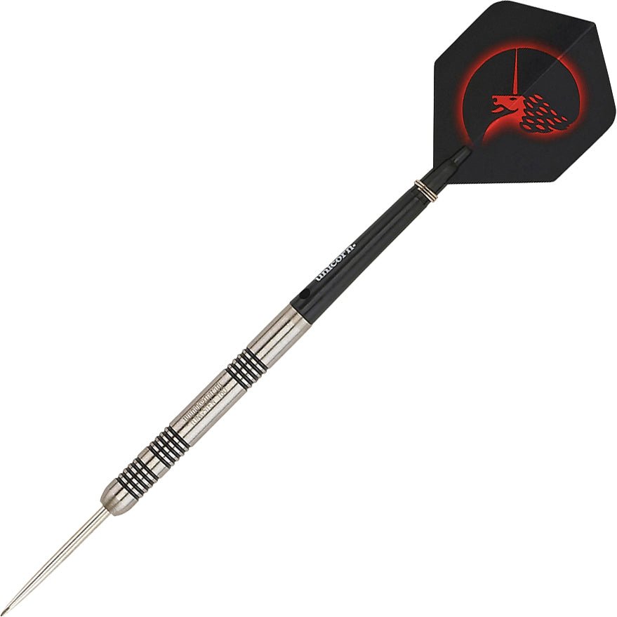 u07773_d9d07aeb-30ac-4be3-a12f-f35b54fa7fa1.jpg Unicorn Core Tungsten Steel Tip Darts - 21gm - Image 1