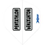Pentathlon Xtream 180 Dart Flights - Standard White