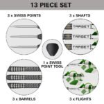 Target Charlie Manby Swiss Point Steel Tip Darts - 23gm - Image 6