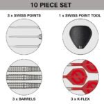 Target Group Ø 01 Swiss Points Steel Tip Darts - 24gm - Image 6