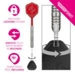Target Group Ø 03 Swiss Points Steel Tip Darts - 24gm - Image 5