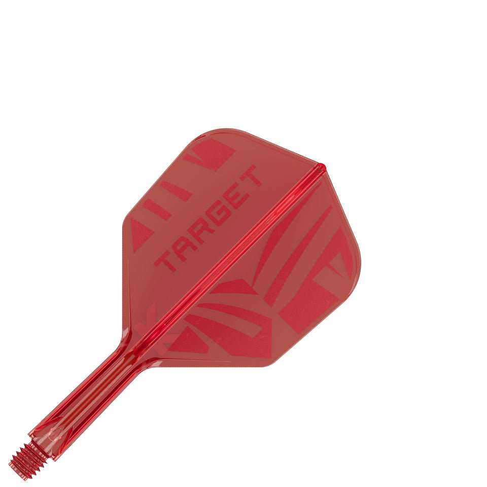 15-410738.jpg Target Logo K-Flex Flight System - No6 Short Red - Image 1