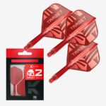 Target Logo K-Flex Flight System - No2 Short Red - Image 2