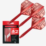 Target Logo K-Flex Flight System - No2 Medium Red - Image 2