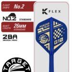 Target Rising Sun G10.5 Swiss Point Steel Tip Darts - 22gm - Image 4
