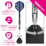 Target Rising Sun G10.5 Swiss Point Steel Tip Darts - 22gm - Image 6