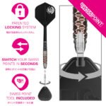 Target Cathy Leung Charis G6 Swiss Point Steel Tip Darts - 24gm - Image 6