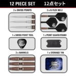 Target Paul Lim The Legend Gen 10 Swiss Point Steel Tip Darts - 25gm - Image 5