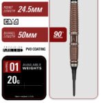 Target Paul Lim The Legend Gen 10 Soft Tip Darts - 20gm - Image 4