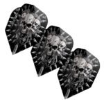 Shot Gnarly Skulls Dart Flights - Shape - Image 2