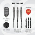 Shot Goths Wulfaz Turbo Point Steel Tip Darts - 23gm - Image 4