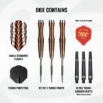Shot Tribal Weapon 1 Turbo Point Steel Tip Darts - 23gm - Image 4