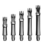 L-Style L-System Replacement Dart Shafts - 260 Clear Black - Image 2