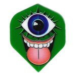 Ruthless 100 Micron Dart Flights - Standard Cyclops