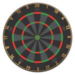 Bull's Advantage Black Edition Steel Tip Dartboard