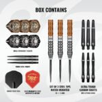 Shot Gnarly Gnasha Turbo Point Steel Tip Darts - 25gm - Image 4