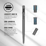 Shot Gnarly Gnasha Turbo Point Steel Tip Darts - 23gm - Image 5
